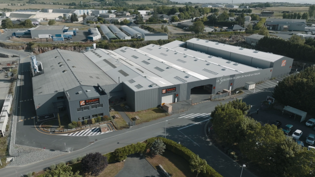 Usine de Fidelem vue du ciel