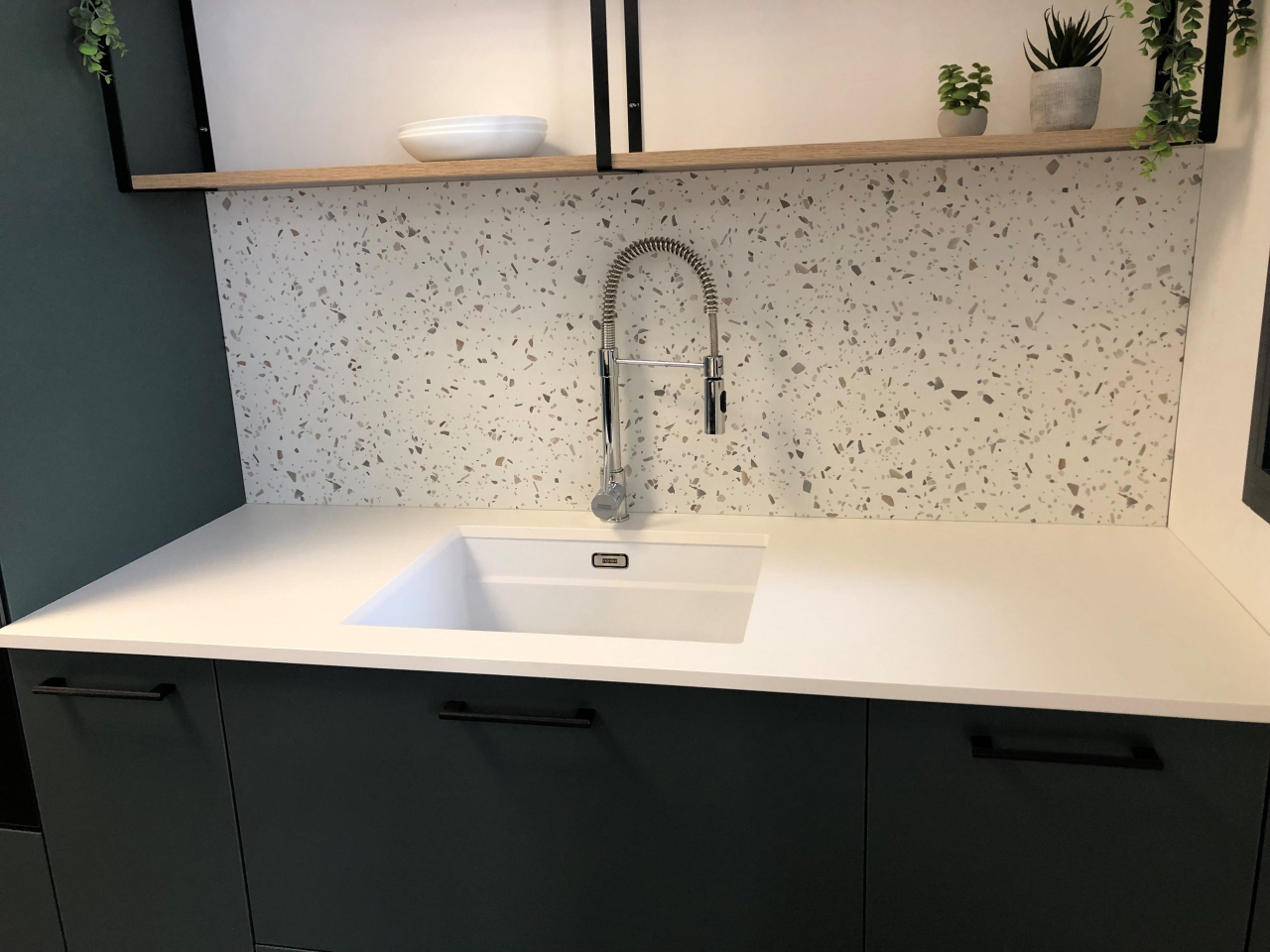 Coloris 5570TOUCH White Flakes vue cuisine