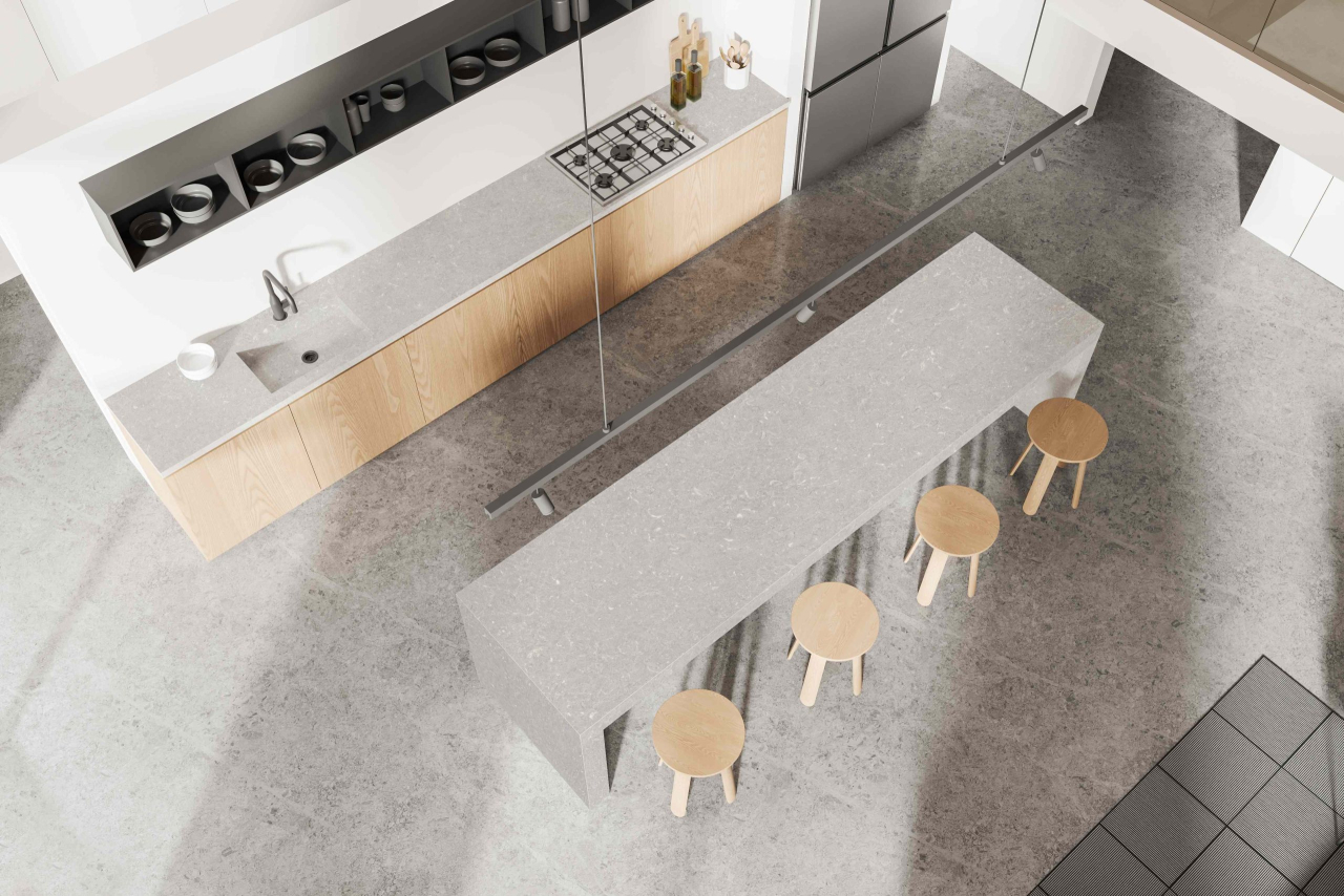 Coloris CO3515LUNA Light Shell vue cuisine