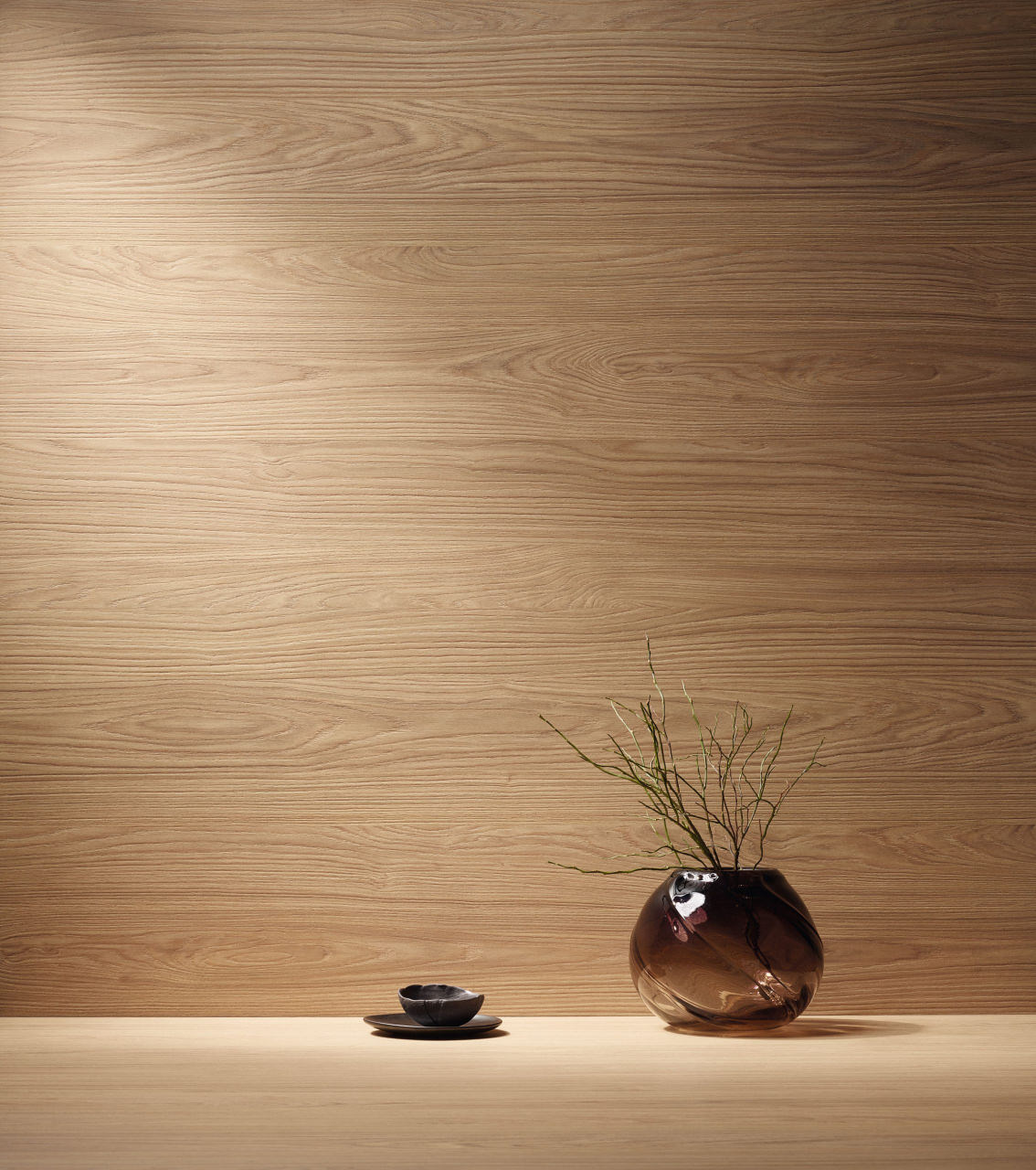Coloris H1385ST40 Chêne Casella naturel vue cuisine