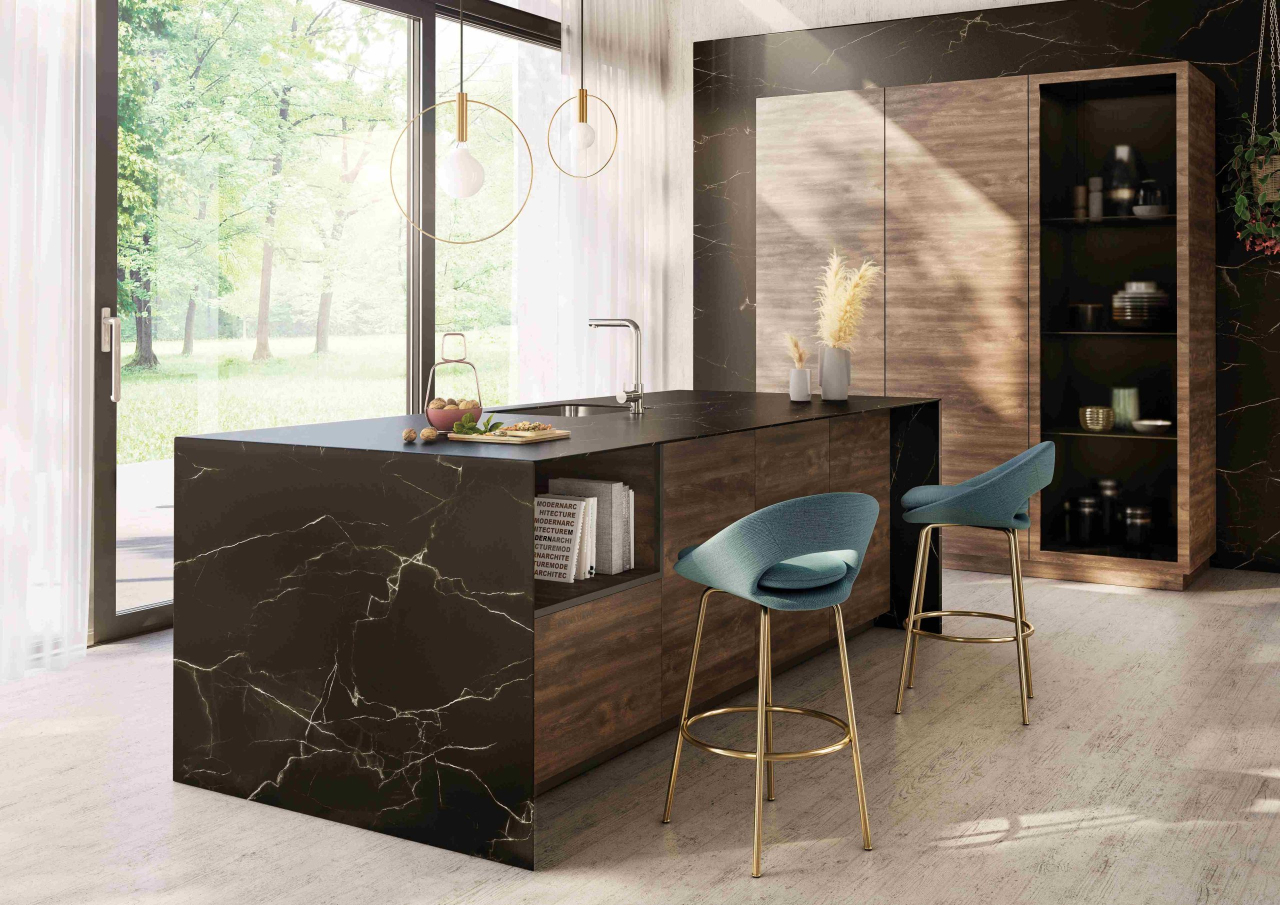 Coloris CO3452KER Black Kandia vue cuisine