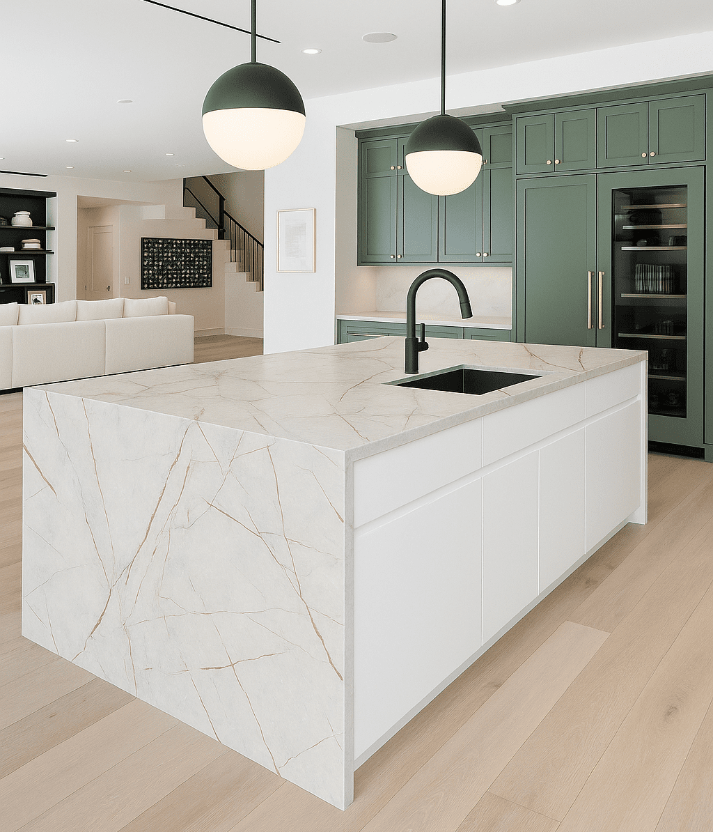Coloris CO6117TOUCH Grey caspio vue cuisine