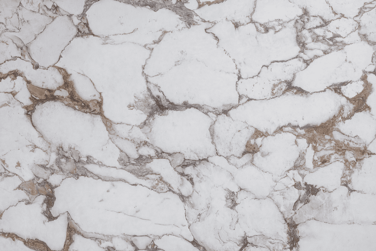 Coloris OL10POLVERE Arabescato vue panneau plein fer